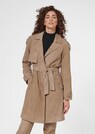 Suede trench coat thumbnail 1
