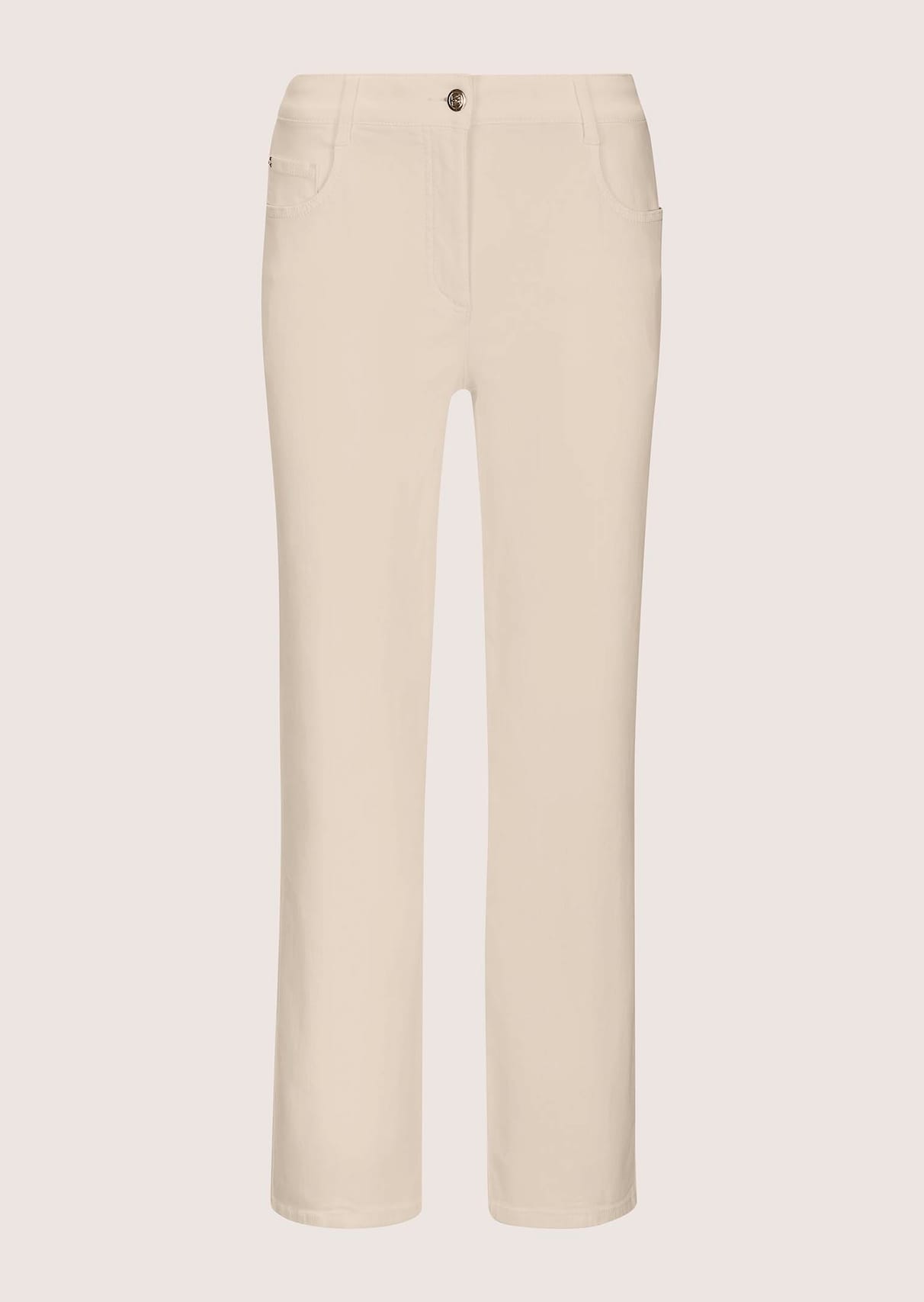 Verkürzte Barrel-Jeans