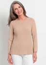 A-lijn tricot pullover met katoen thumbnail 7