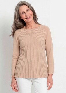 A-lijn tricot pullover met katoen thumbnail 7