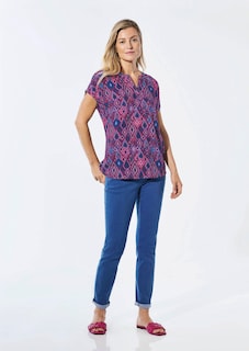 Blouse met tuniekhals thumbnail 2