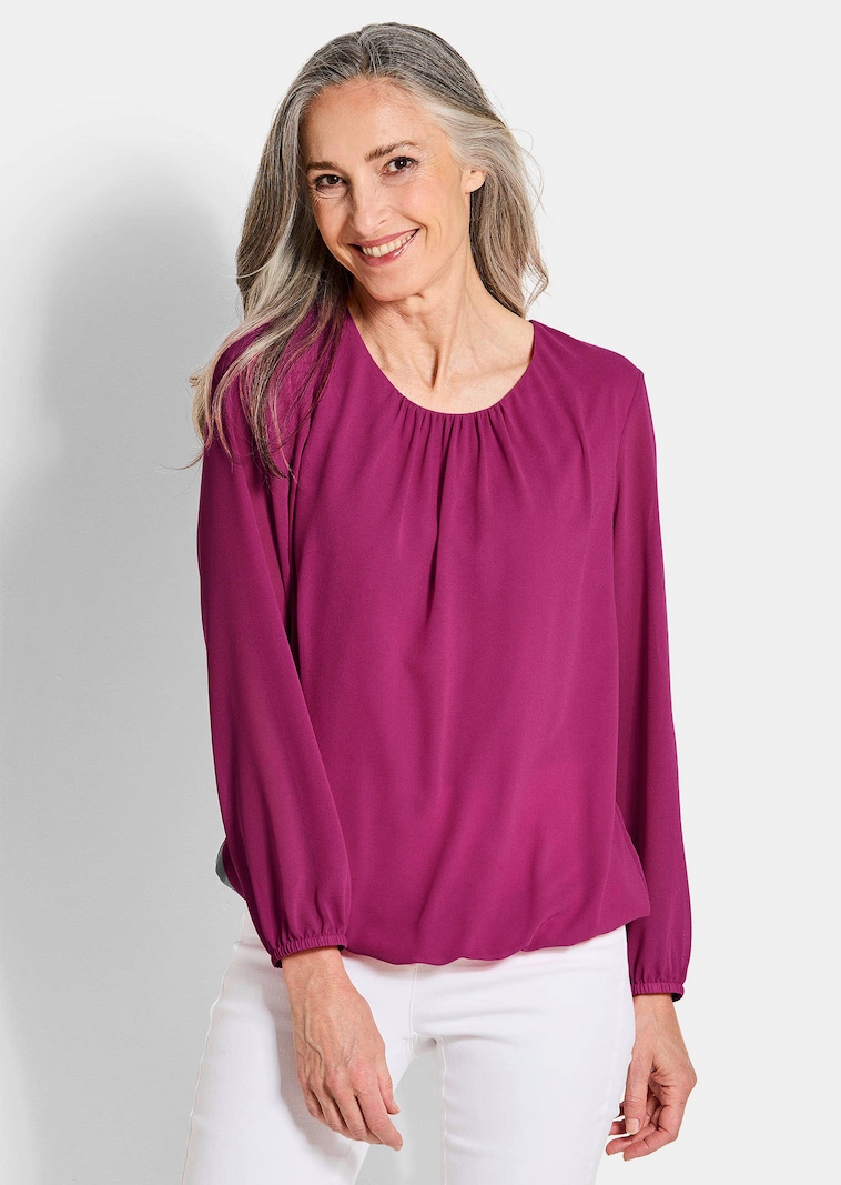 Elegante Bluse aus Chiffon