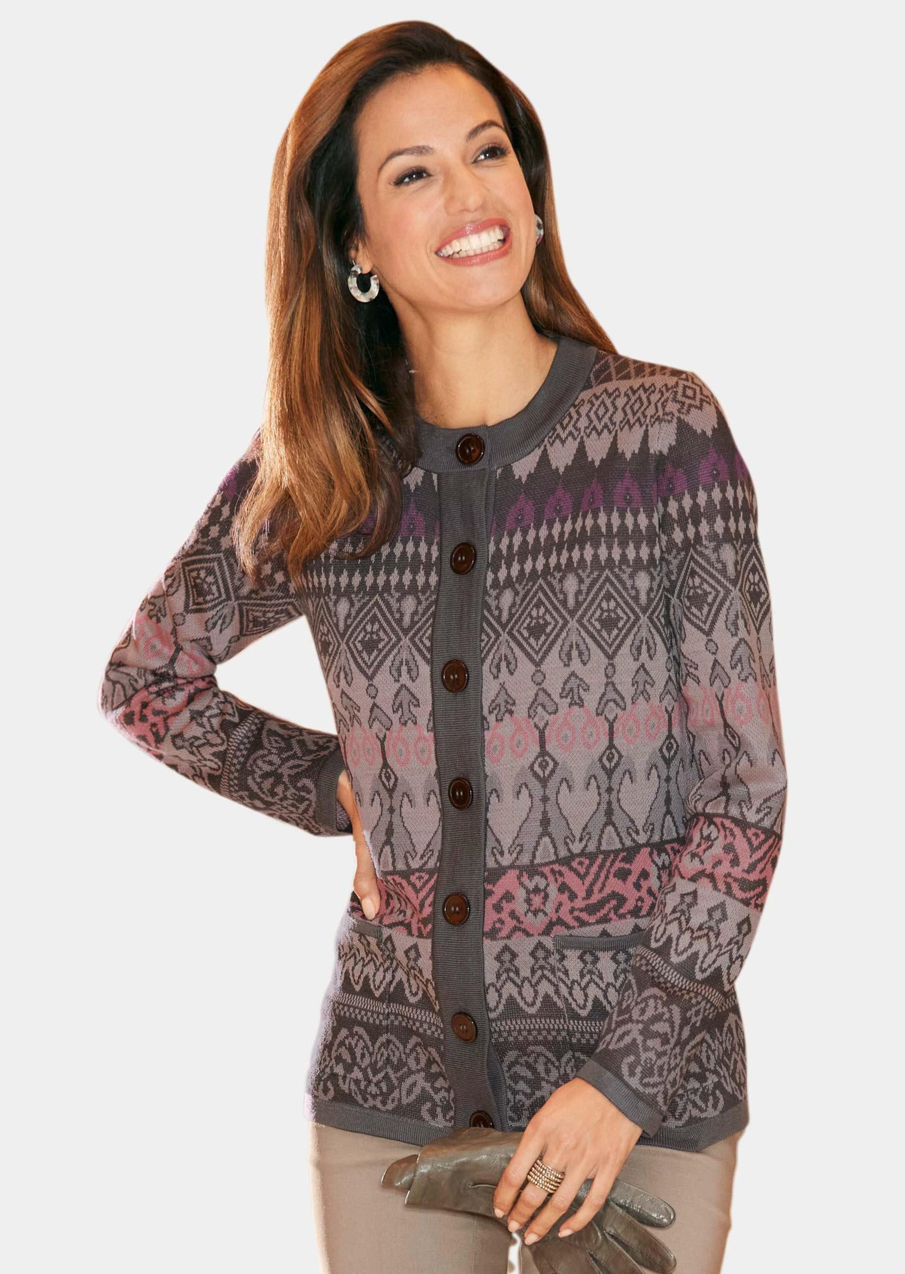 Cardigan multicolore