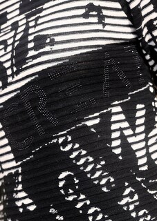 Druckpullover mit modischen Druckmuster thumbnail 7