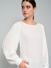 Bluse mit Plisseeärmel thumbnail 5