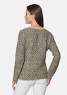 Jacquard-Pullover mit Effektgarn thumbnail 3