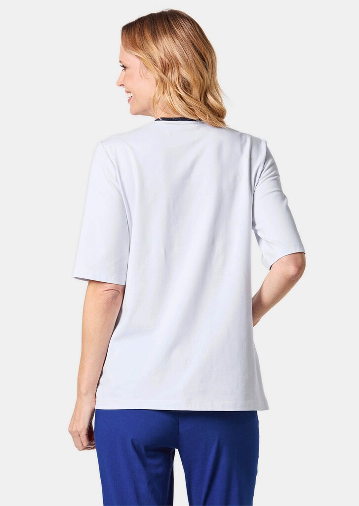 Druckshirt mit Foliendruck
