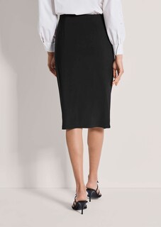 Pencil skirt with wrap effect thumbnail 3
