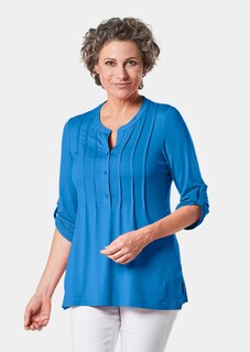 Figurschmeichelnde Shirttunika mit Biesen thumbnail 1