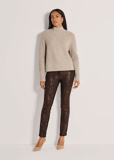 Weicher Pullover mit Stehkragen thumbnail 2