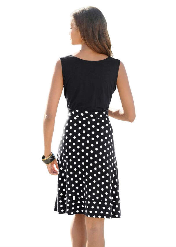 Strandkleid mit Wasserfallausschnitt 2