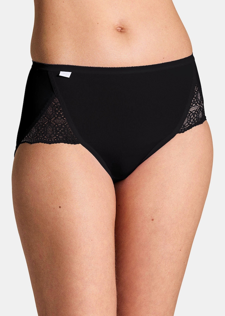 Taillenslip mit Spitze im 2er-Pack