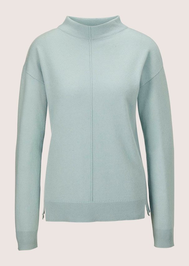 Stehkragen-Pullover aus nachhaltigem Kaschmir 5