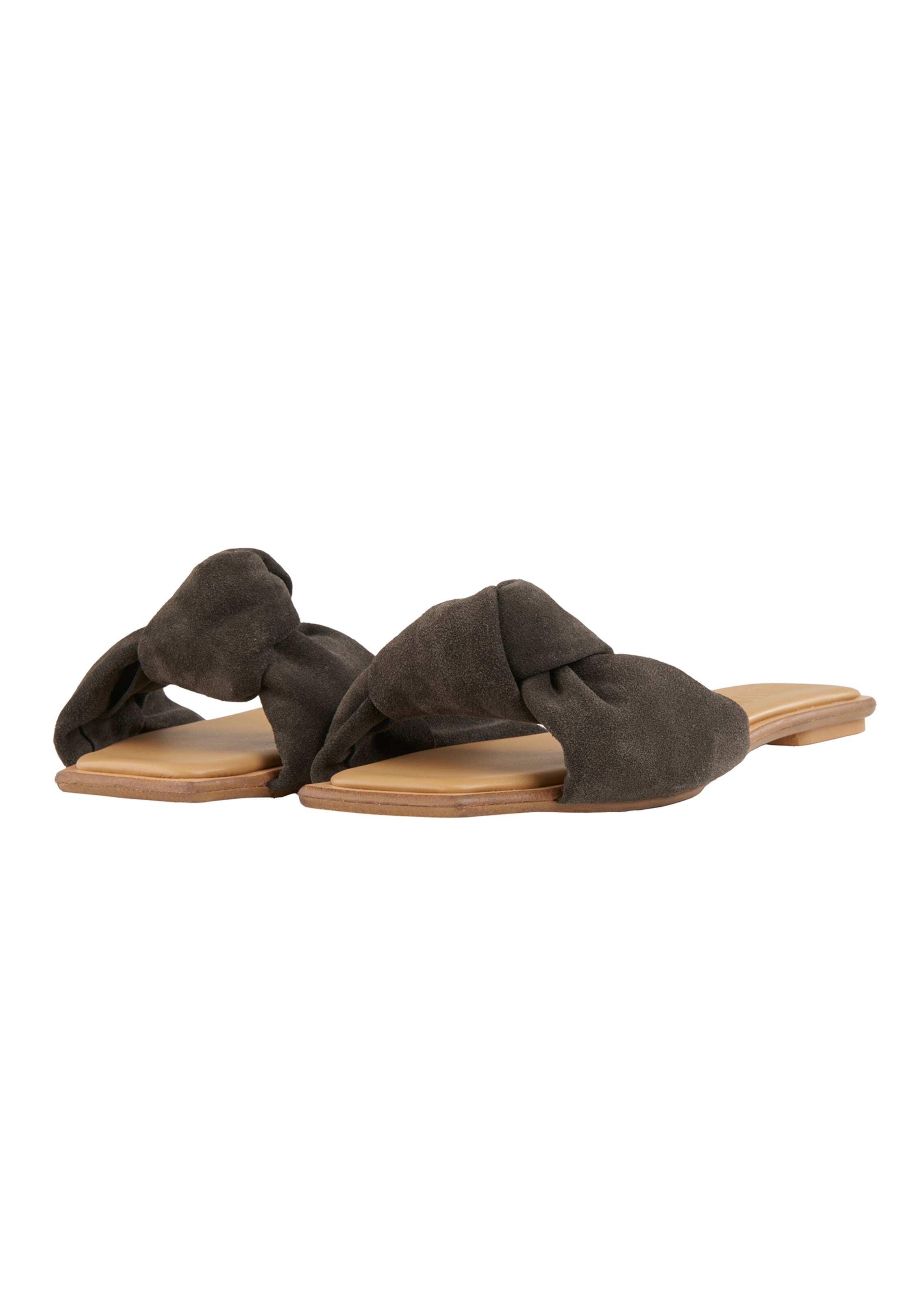 Pantolette mit Knoten