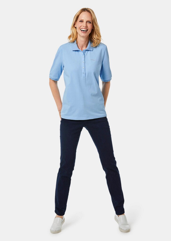 Poloshirt in hochwertiger Pikee-Qualität