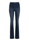 Flared jeans with a light wash thumbnail 1