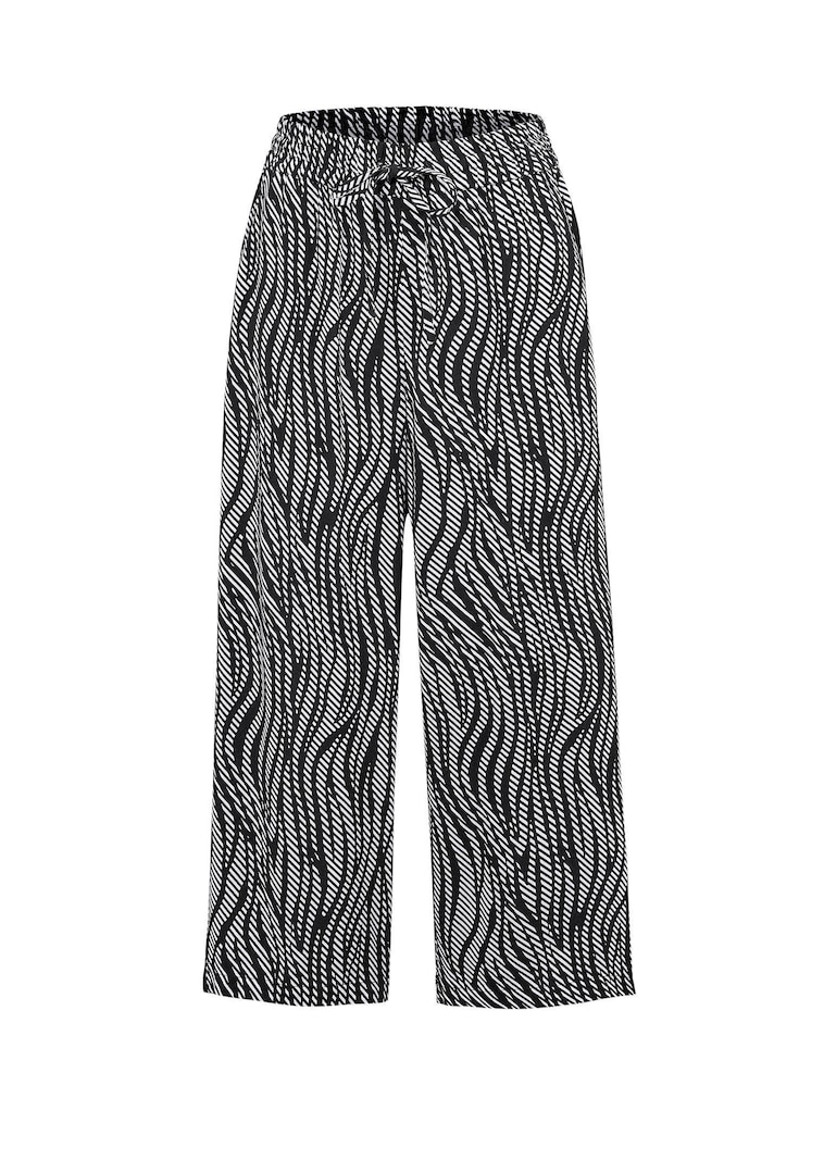 Zomerse gedessineerde broek