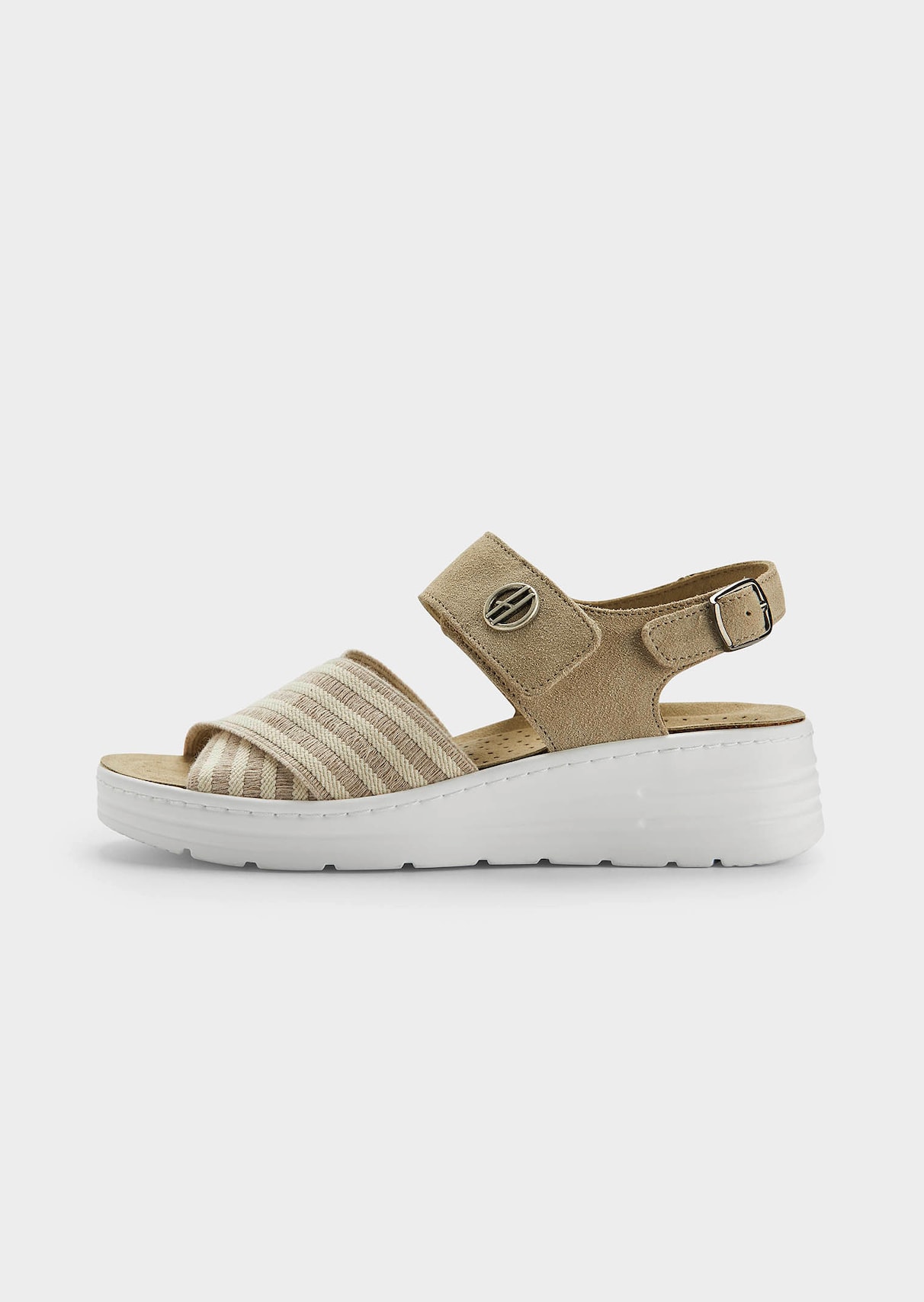 Sandalen met zachte stretchbandjes