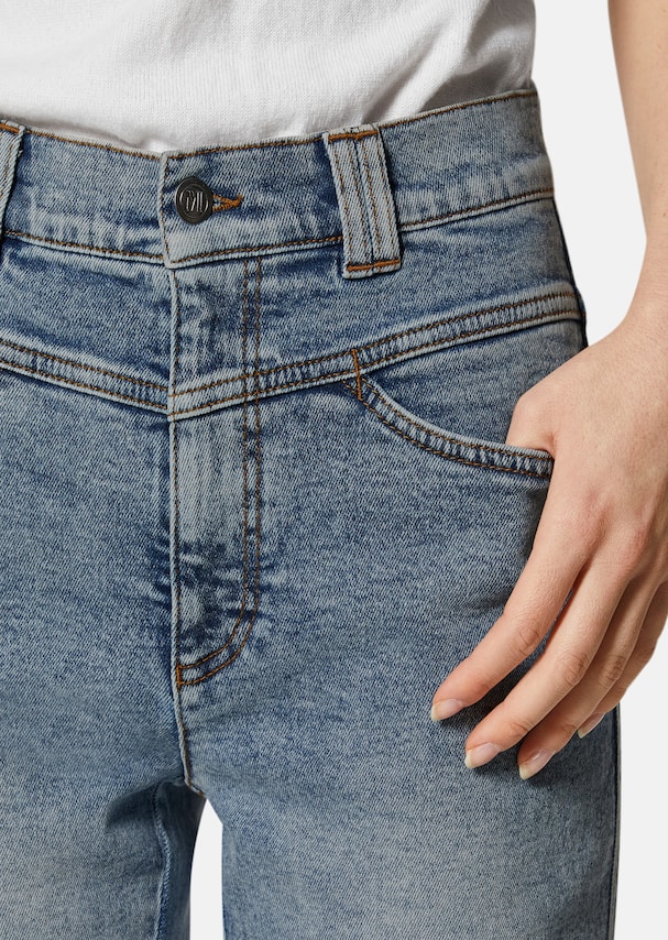 Jeans met rechte pijpen 4