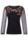 T-shirt avec broderie pailletée thumbnail 6
