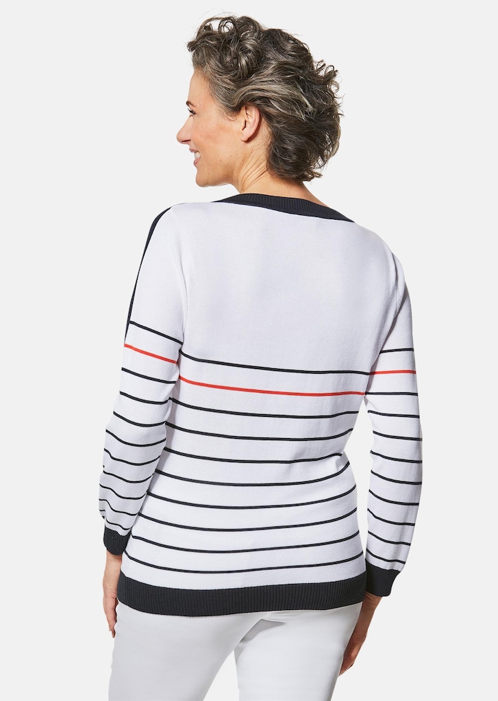 Pullover met luxueuze tricot structuur 1