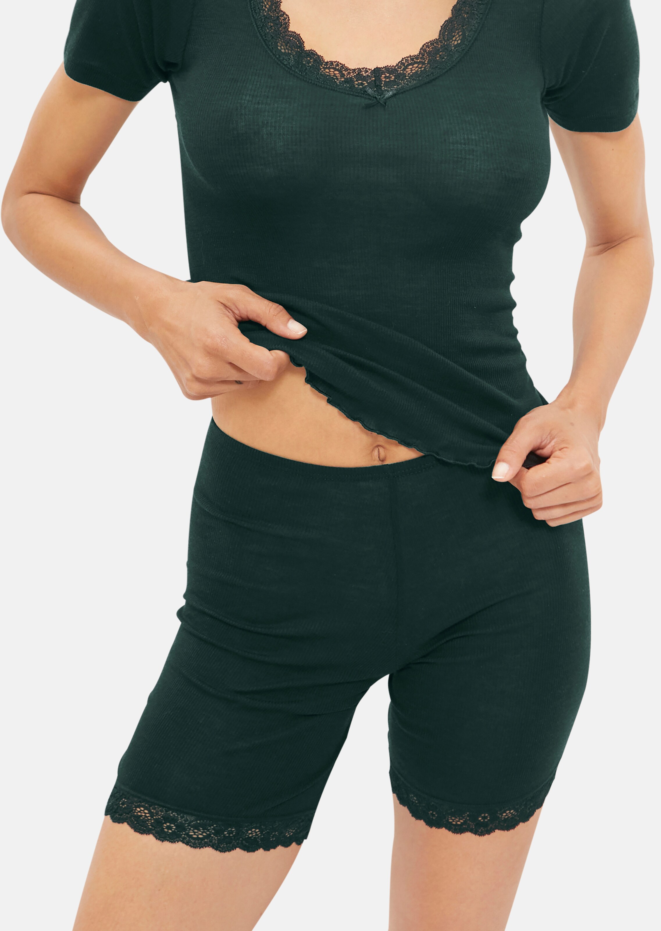 Longpanty in Rippqualität