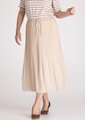 Plisseerock mit Tunnelzug und Bindeband thumbnail 1