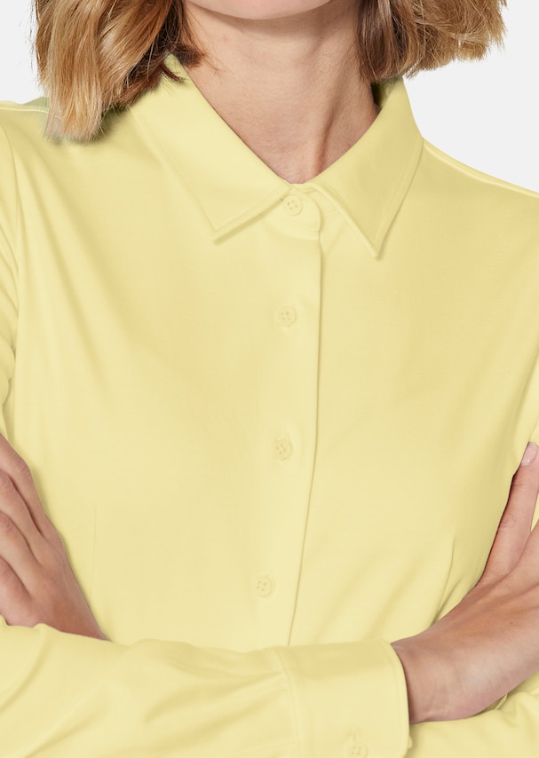 Plain jersey blouse 4