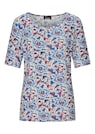 Jersey-Shirt mit U-Boot-Ausschnitt thumbnail 6