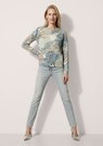 Pullover met botanische print thumbnail 2