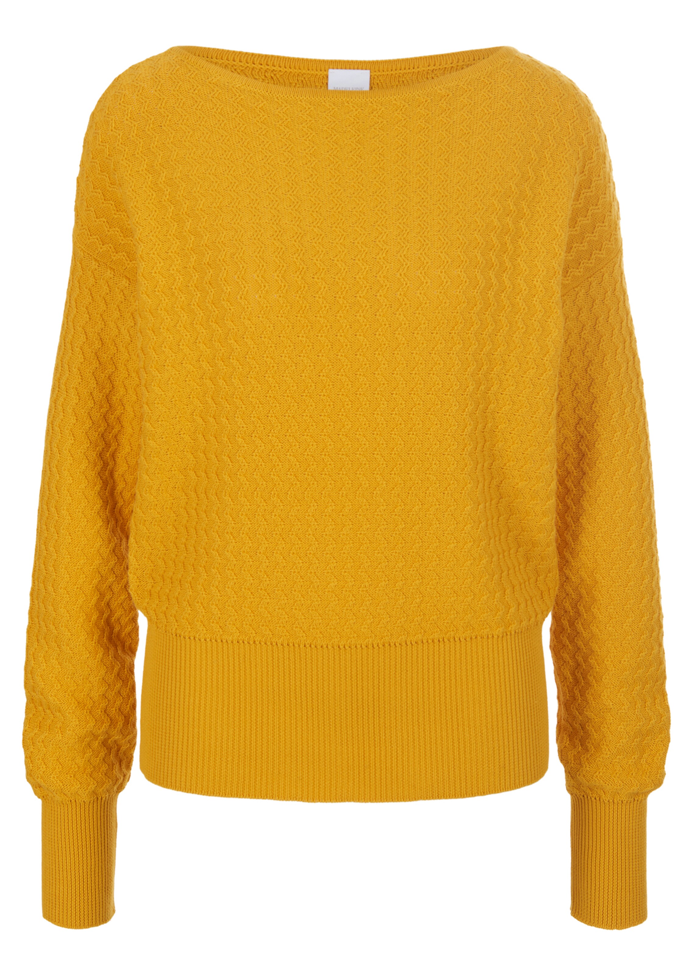 Strukturpullover aus Supima Cotton