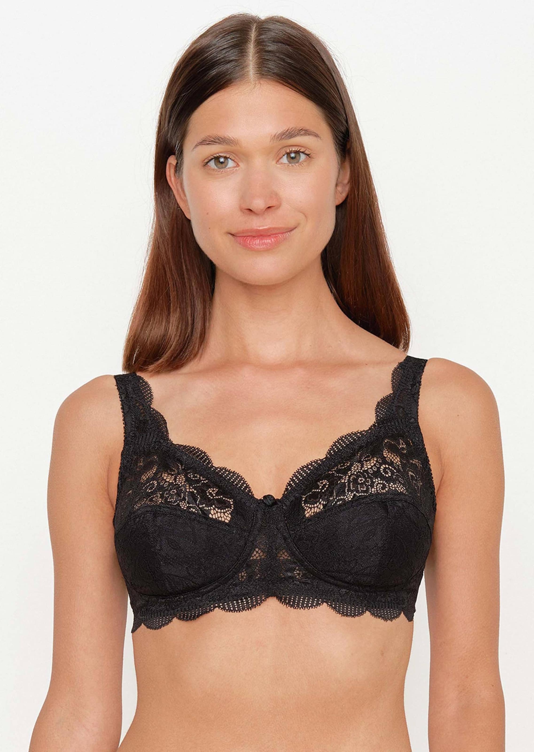 Soutien-gorge sans armature à dentelle