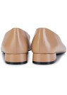 Flache Leder-Ballerinas in spitzer Form thumbnail 2