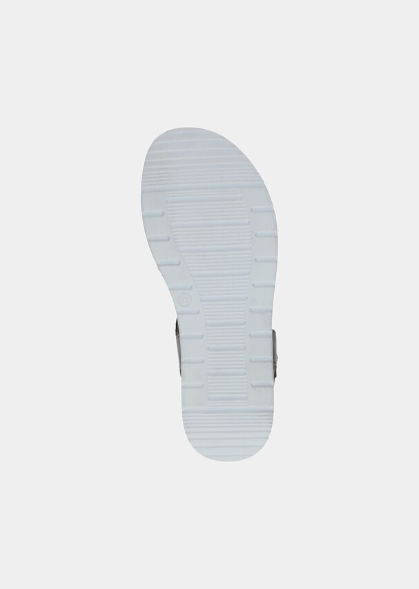 Sandale mit verstellbarem Klettriemen 5