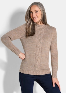 Strickpullover mit Zopfstrick thumbnail 7