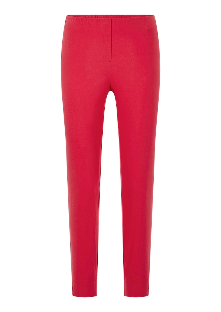 7/8-broek LOUISA van bengaline, met elastische tailleband