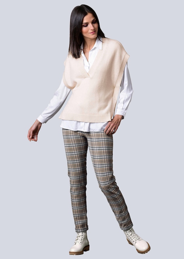 Pullunder in lässiger Oversized-Form 1