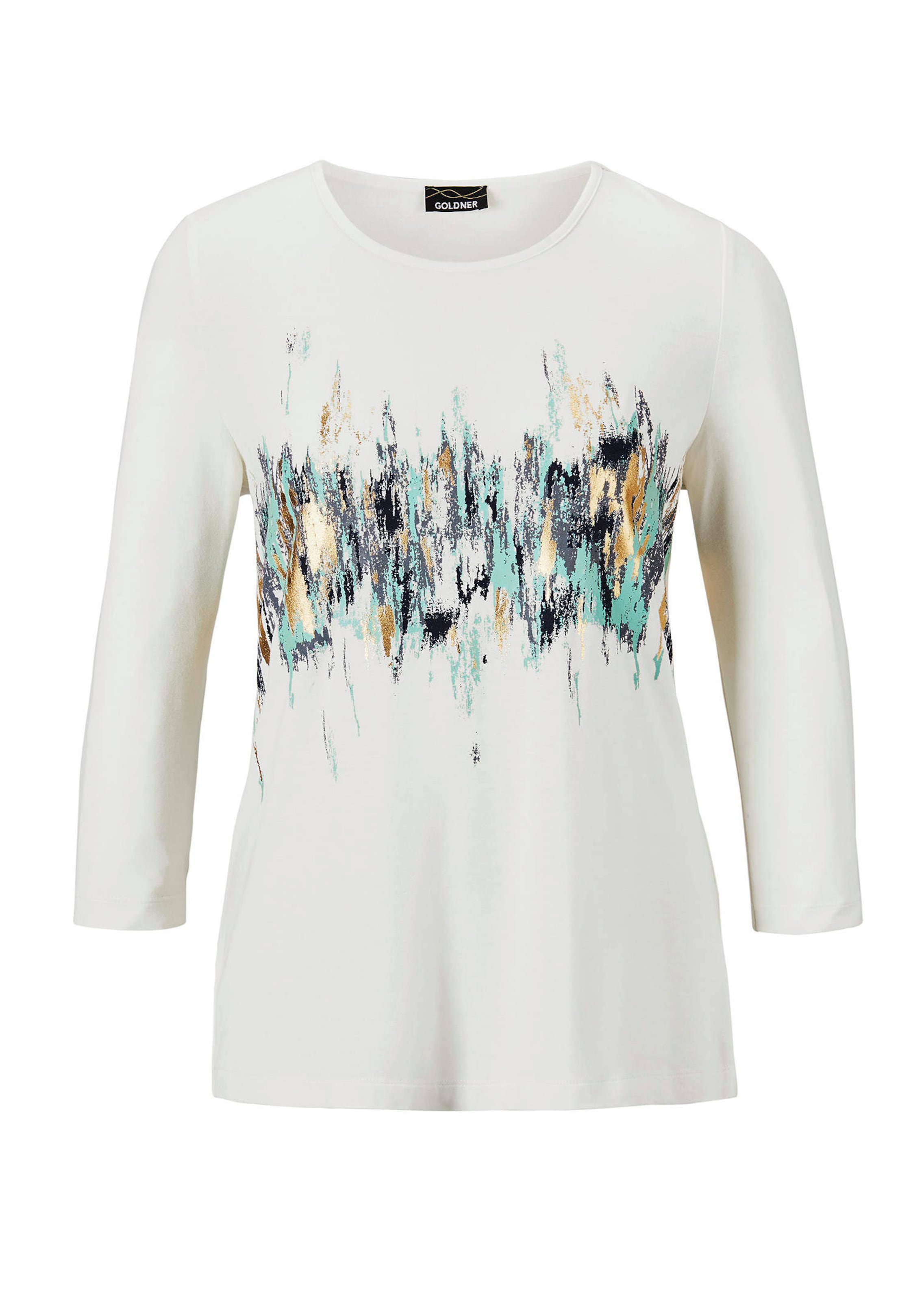 Druckshirt mit Schimmer-Effekt