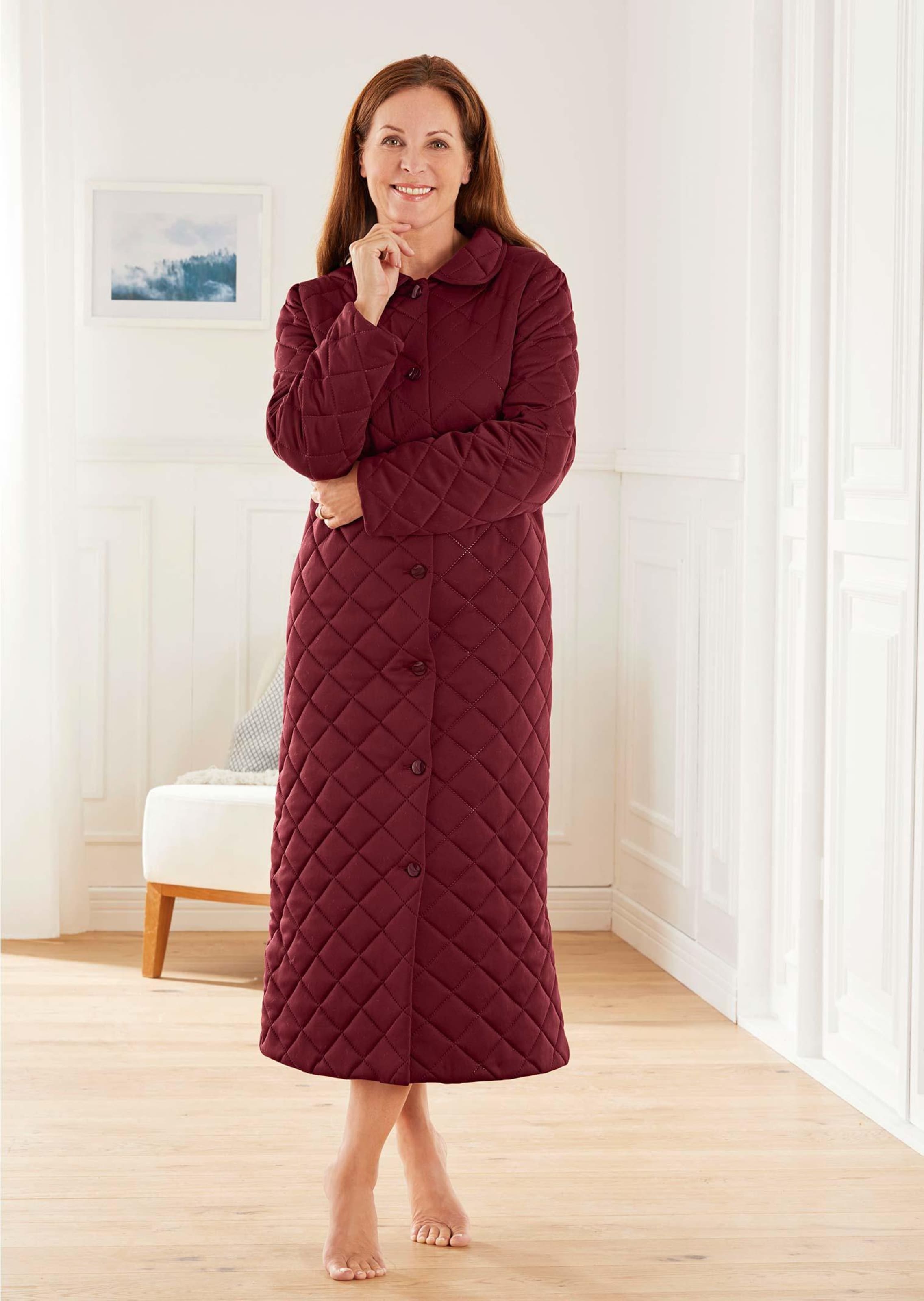 Robe de outlet chambre femme matelassée