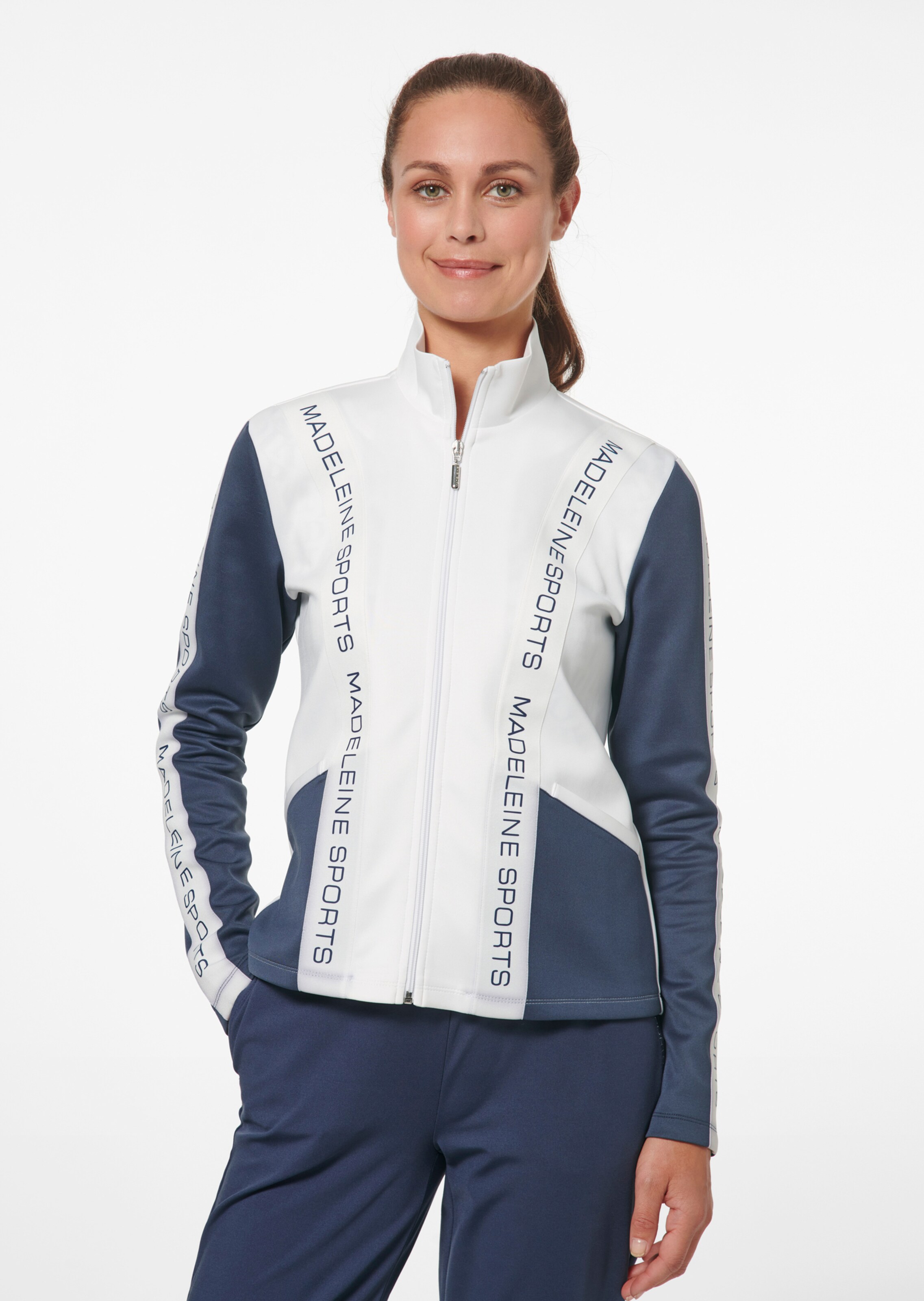 Jacke im Colourblocking-Look