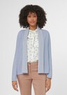 Verschlusslose Strickjacke mit Schalkragen thumbnail 1
