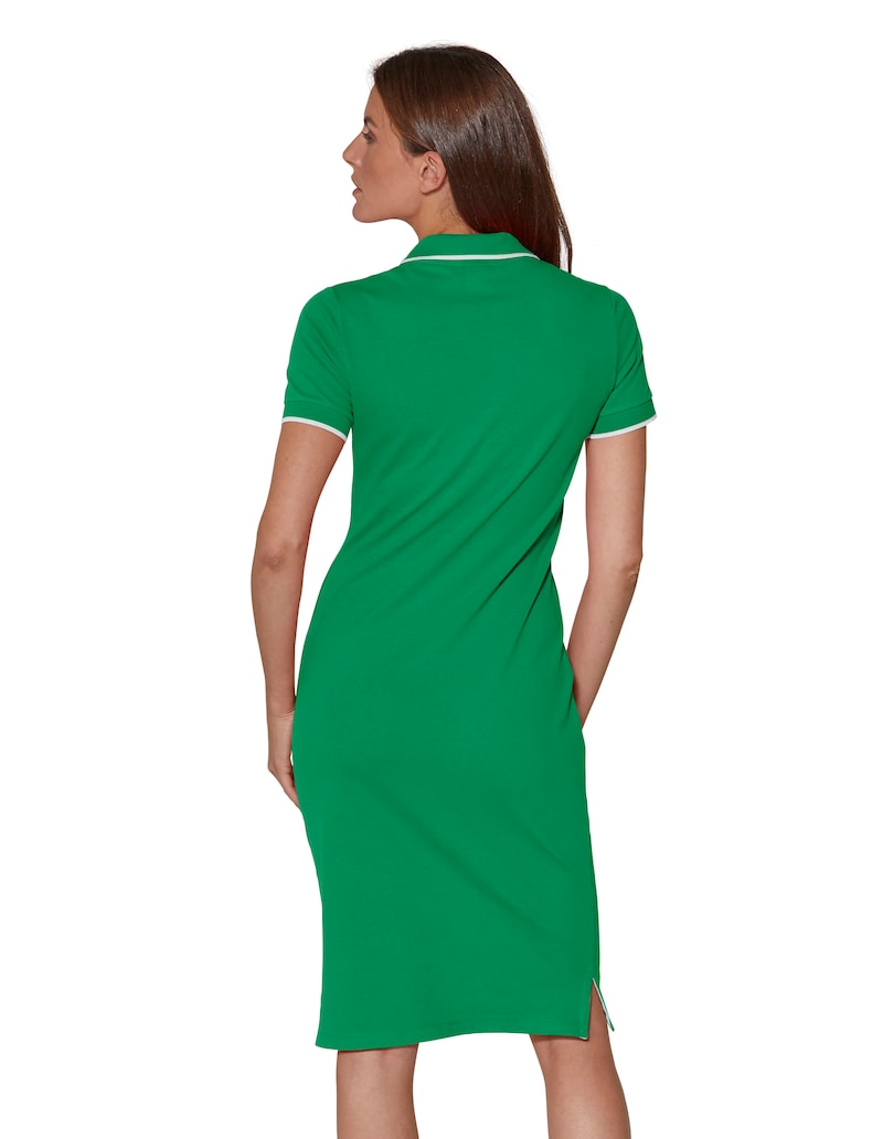 Polo dress with floral print in apple green / white | MADELEINE Fashion Polo dress with floral print in apple green / white | MADELEINE Fashion