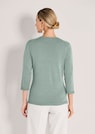 Baumwollpullover mit V-Ausschnitt thumbnail 3