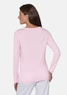 Long-sleeved shirt with floral embroidery thumbnail 3