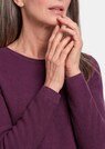 Fijn gebreide tricot pullover met boothals thumbnail 5