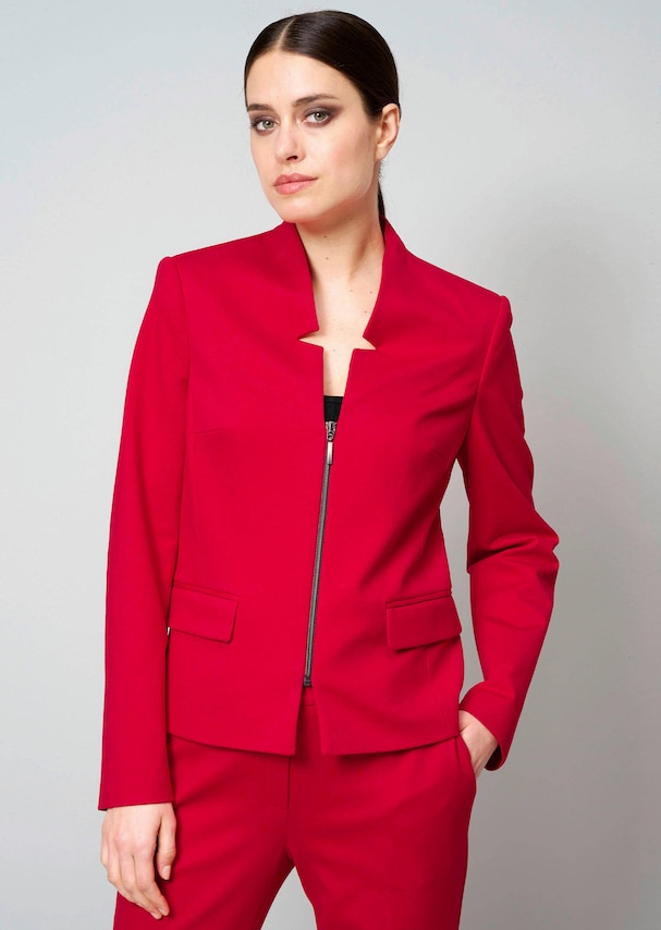Blazer mit Reißverschluss