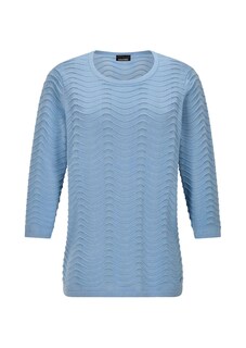 Pull en tricot structuré, à motif ondulé thumbnail 6