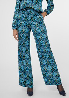 Palazzo-Hose mit exklusivem Retro-Print thumbnail 1