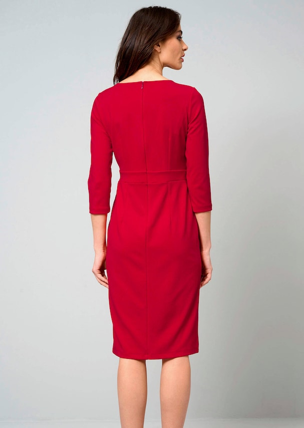 Jerseykleid mit Gehschlitz 2