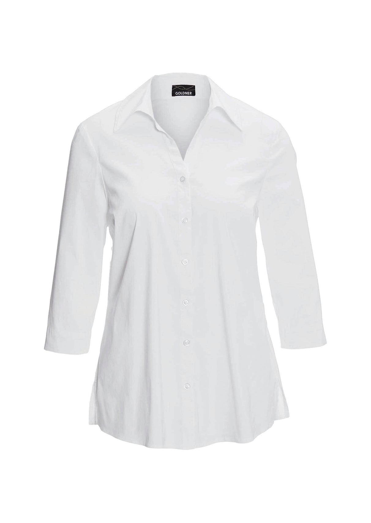 Stretchbequeme Bluse mit Baumwolle